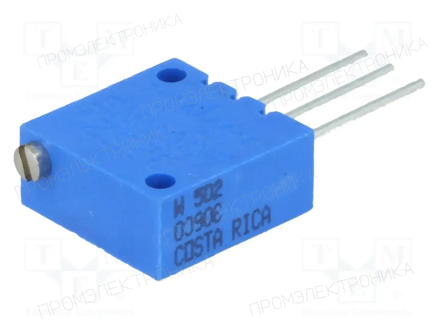 BOURNS 3252W-1-502LF — Потенциометры THT многооборотные 1/2 дм