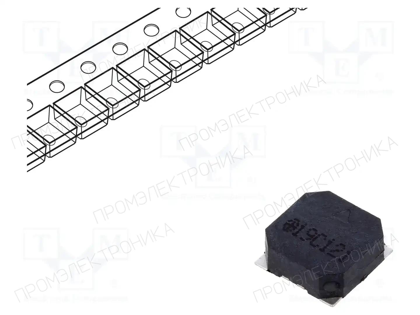 Cre-sound Electronics LET7525AS-3.6L-2.7-15-R — Сигнализаторы электромаг. без генератора