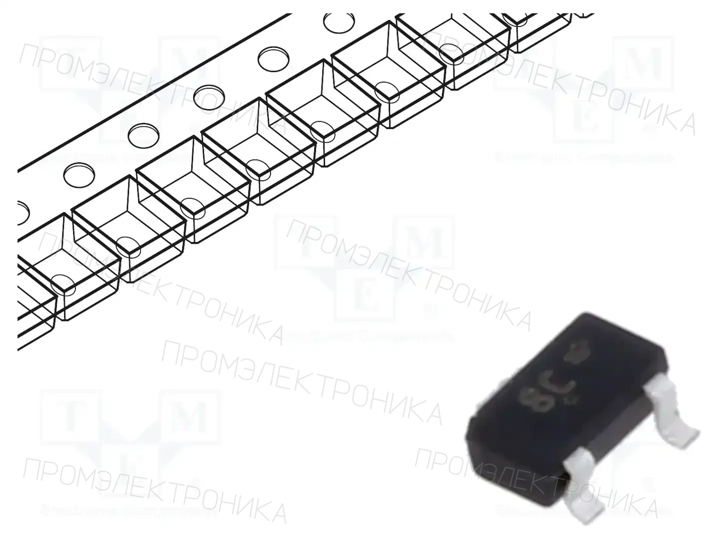 onsemi SMUN2213T1G — Транзисторы NPN SMD