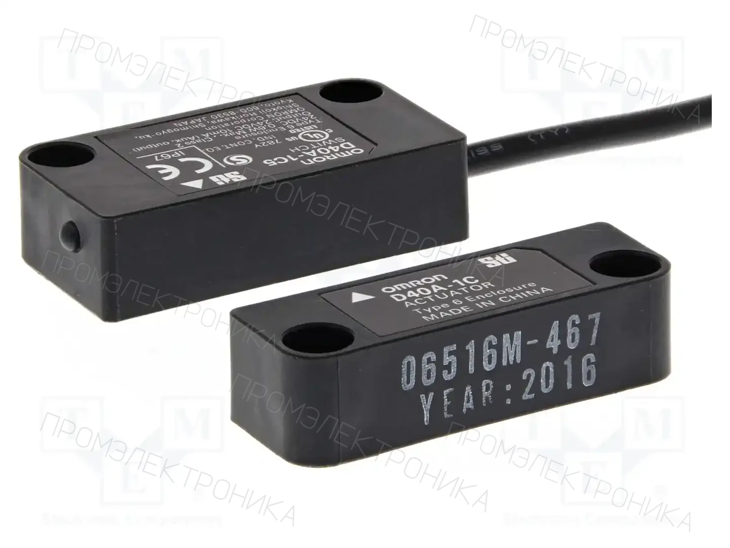 OMRON D40A-1C5 — Выключатели безопасности стандартные