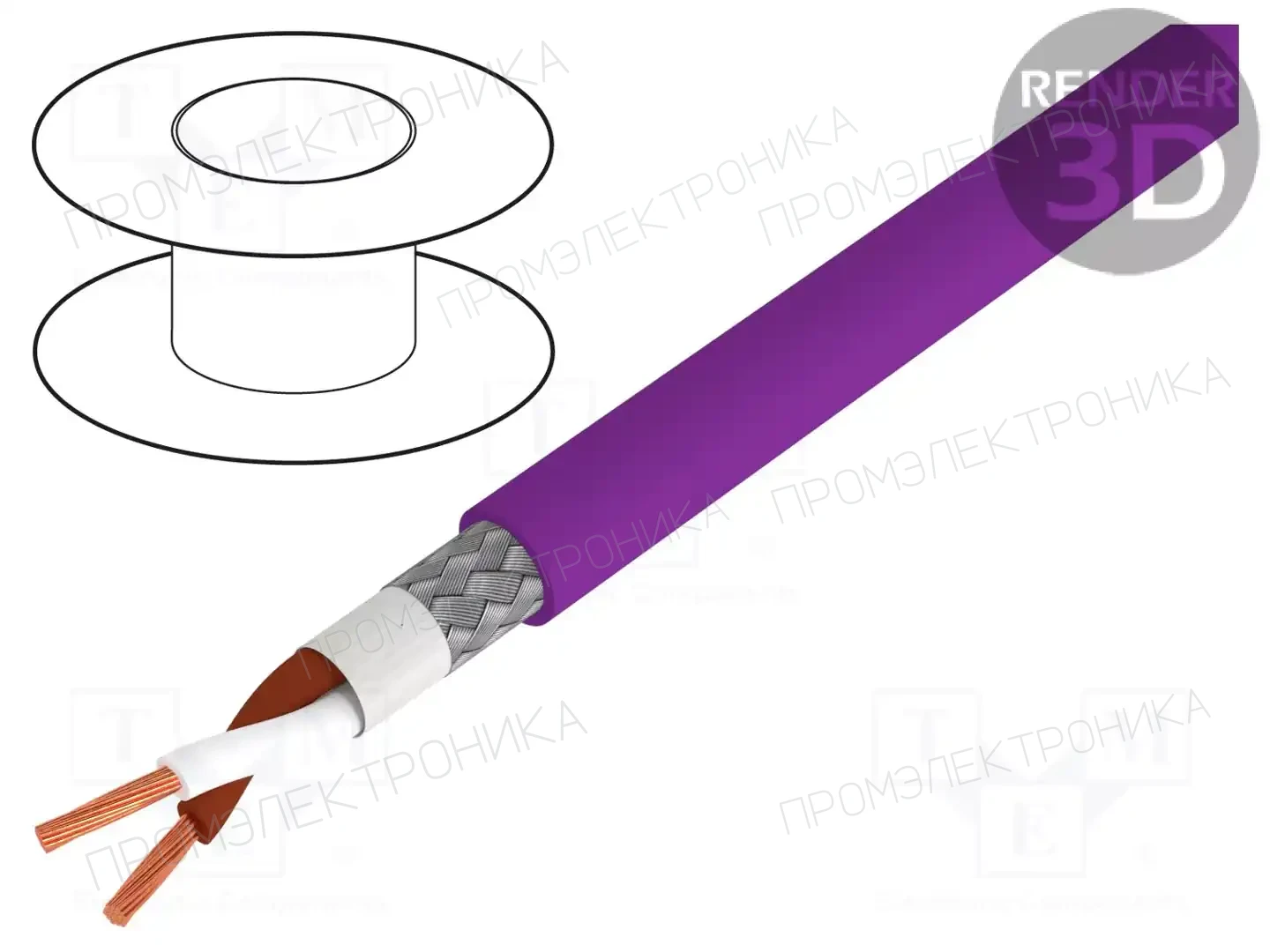 BITNER EB0050 — Провода для направляющих- экранированные