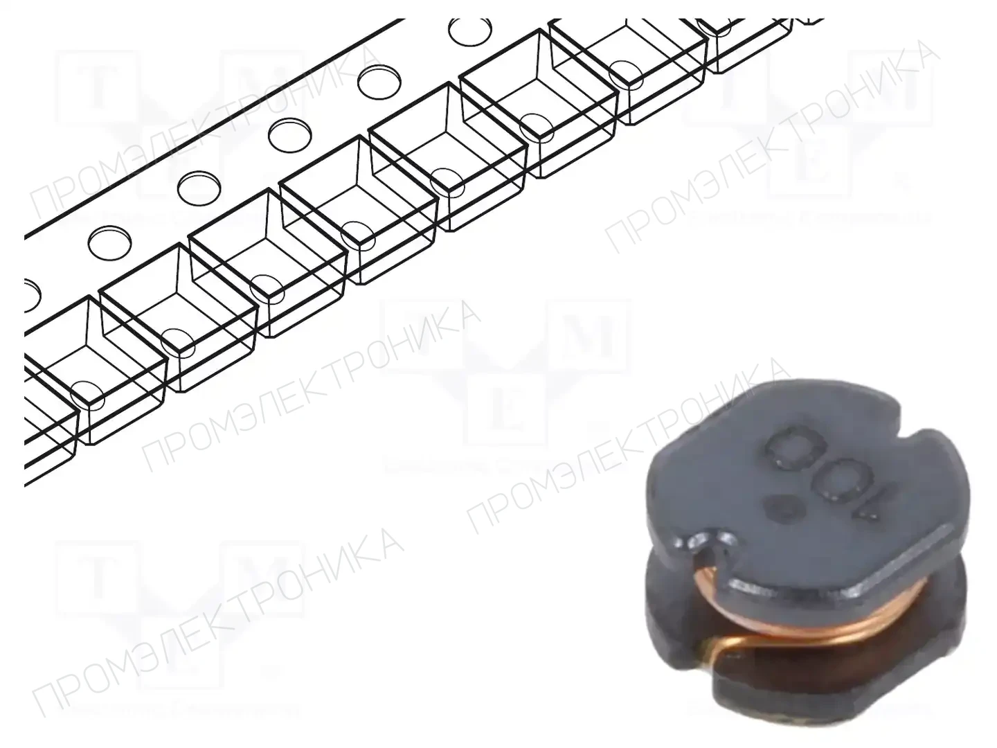 BOURNS SDR0503-100ML — Дроссели