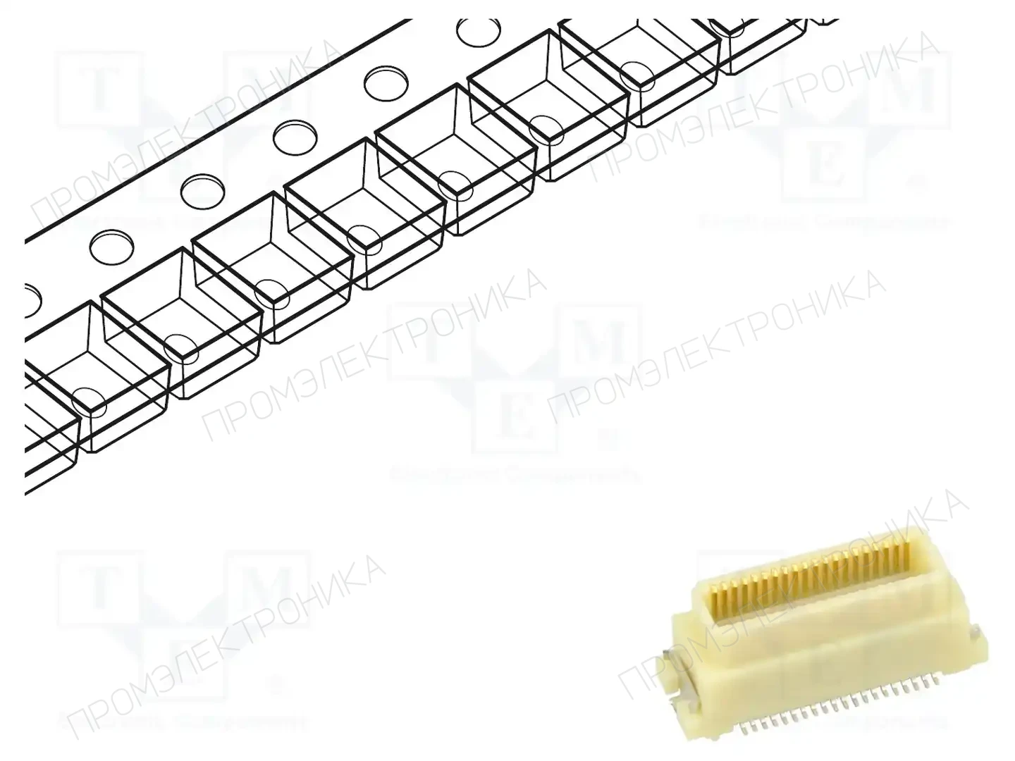 HIROSE DF17(4.0)-40DP-0.5V(57) — Разъeмы пластина - пластина