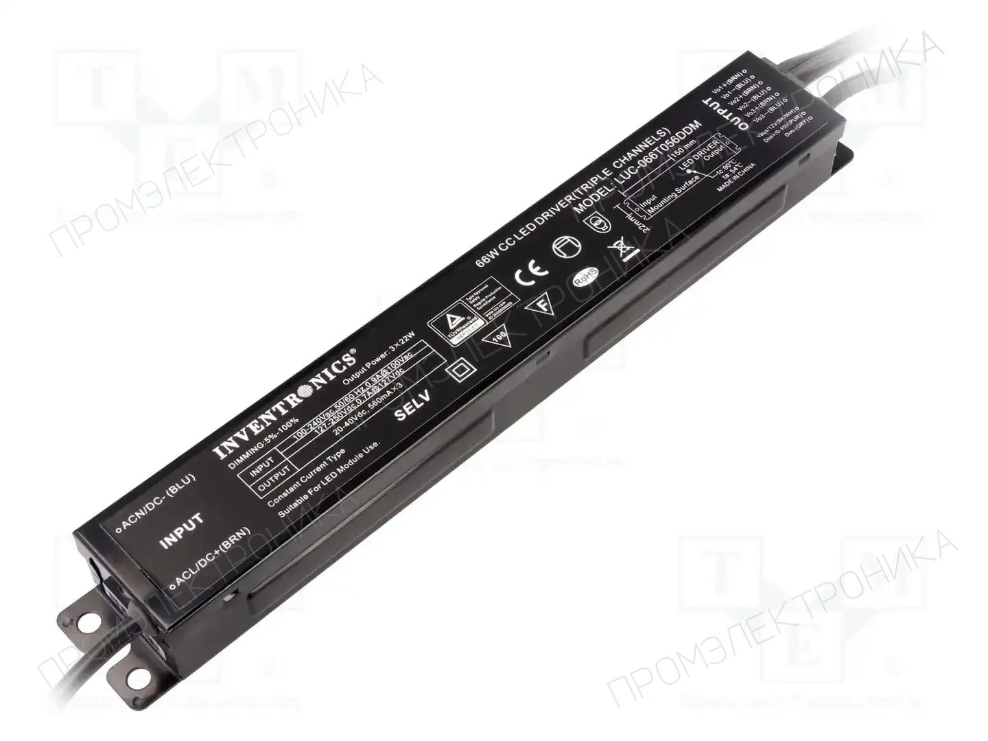 INVENTRONICS LUC-066T056DDM — Блоки питания для LED