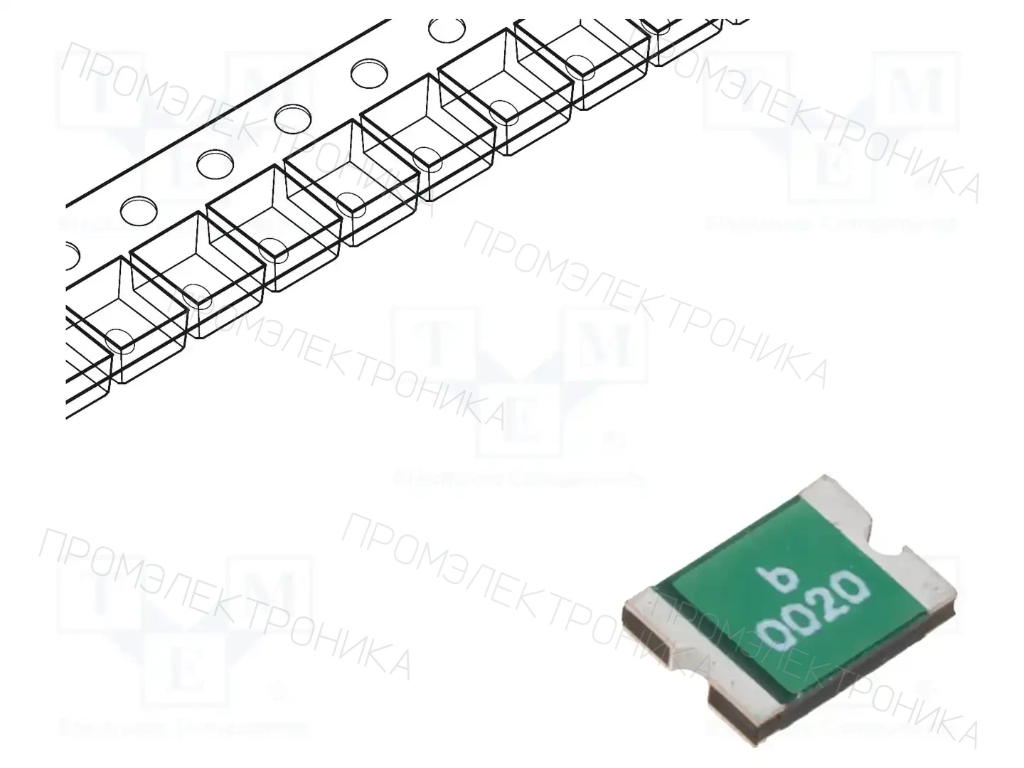 BEL FUSE 0ZCG0020FF2C — Предохранители полимерные SMD
