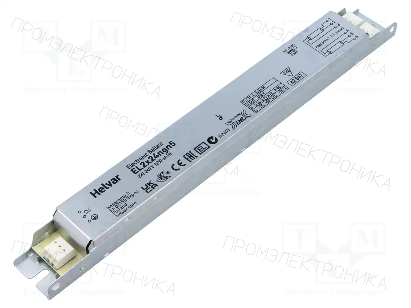 HELVAR EL 2X24 NGN5 — Балласты