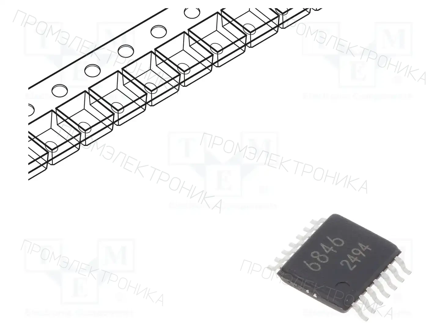 ROHM SEMICONDUCTOR BA6846FV-E2 — Драйверы двигательные и ШИМ