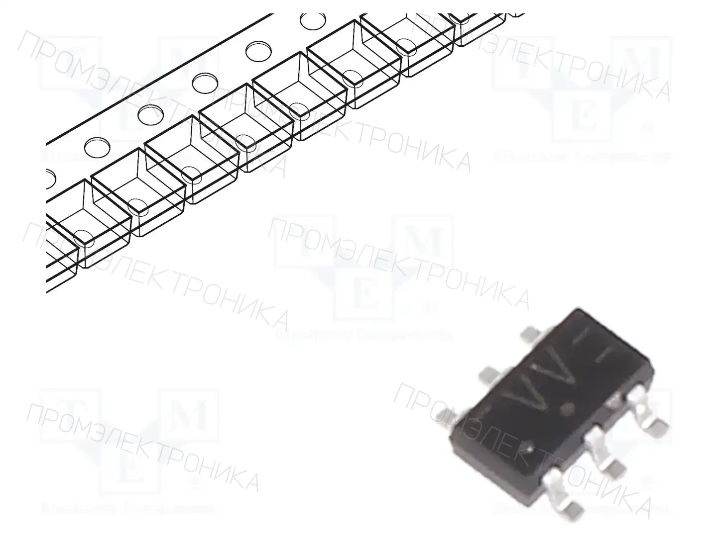 NEXPERIA 74LVC2G17GV,125 — Буферы, передатчики, контроллеры