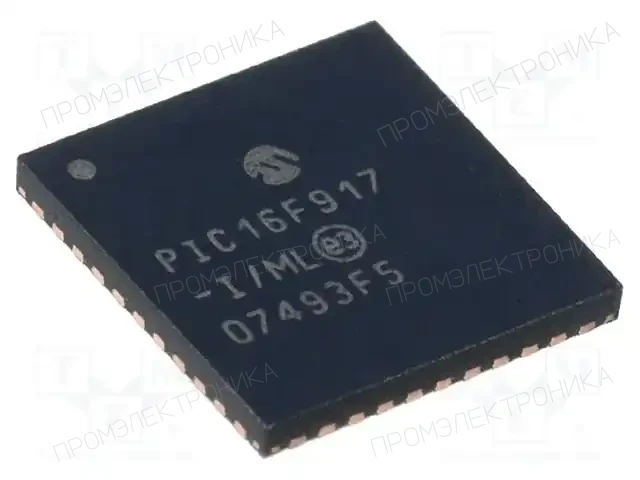 Microchip Technology PIC16F917-I/ML — Линейка PIC 8-bit