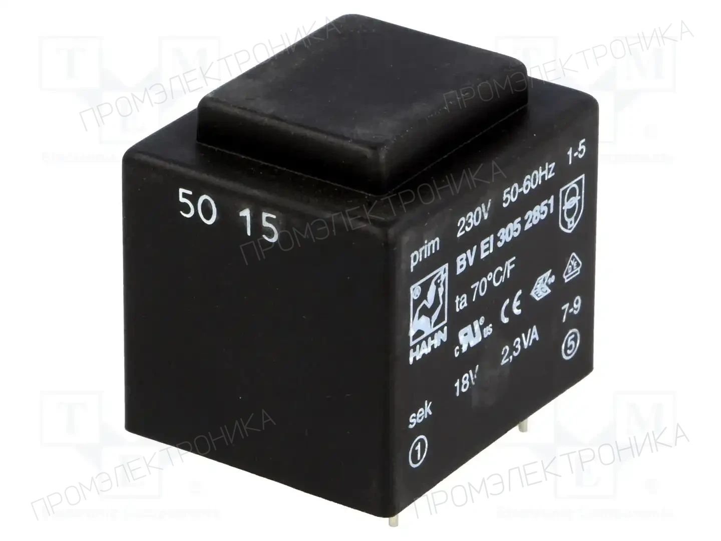HAHN BV EI 305 2851 — Трансформаторы PCB