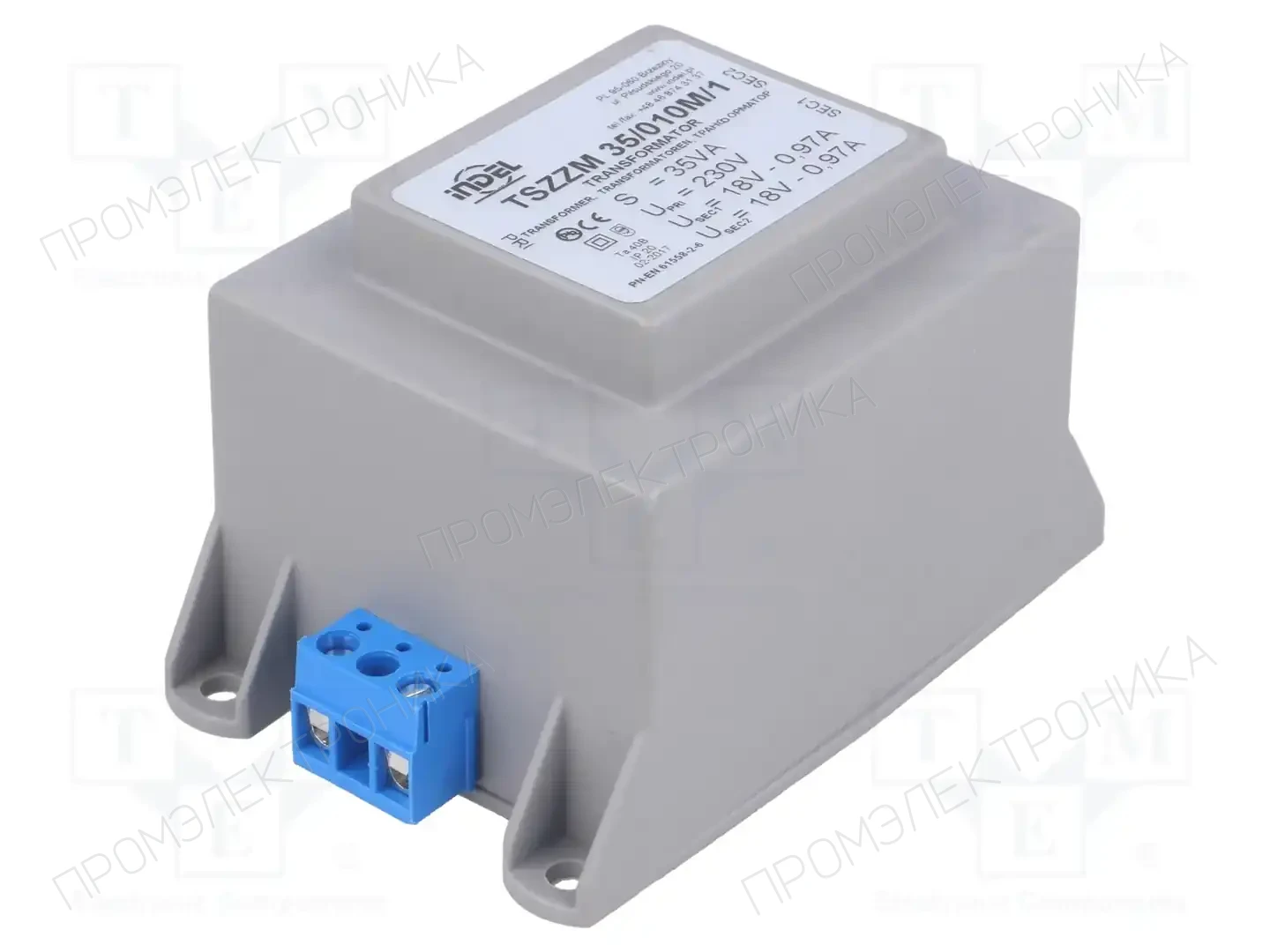 INDEL TSZZM 35/010M/1 — Трансформаторы с креплением