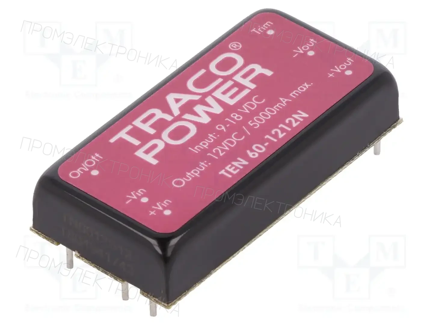 TRACO POWER TEN 60-1212N — Преобразователи DC/DC