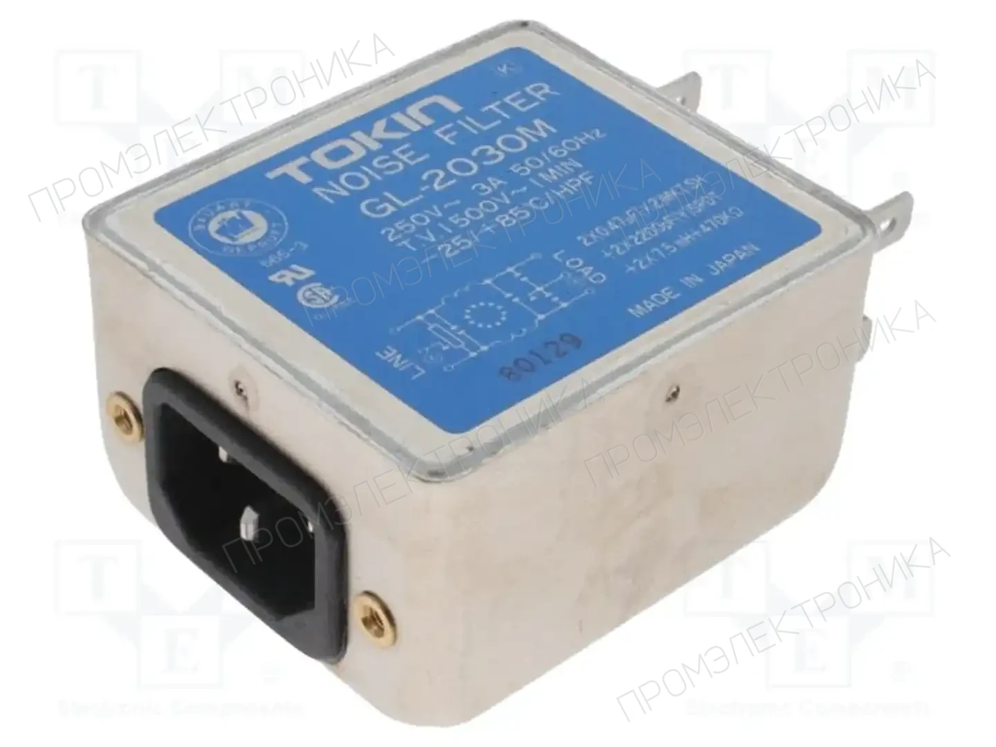 YAGEO UNFGL2030MXXXX — Разъемы IEC 60320