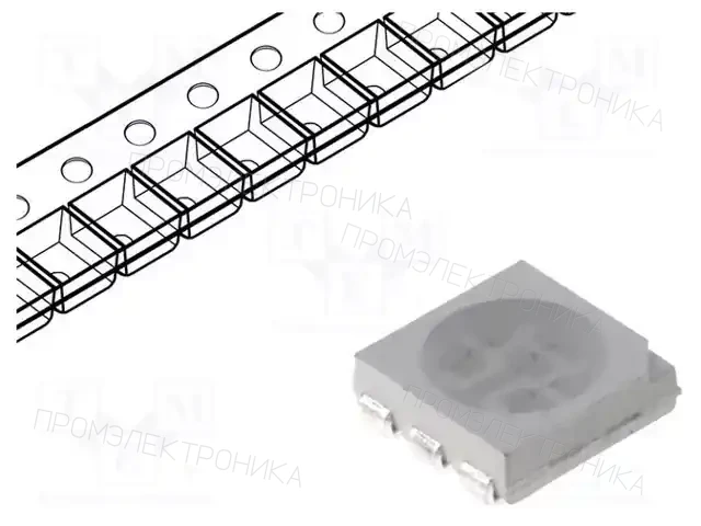 LUCKYLIGHT LL-R5050BC-B4-1B — Светодиоды SMD цветные