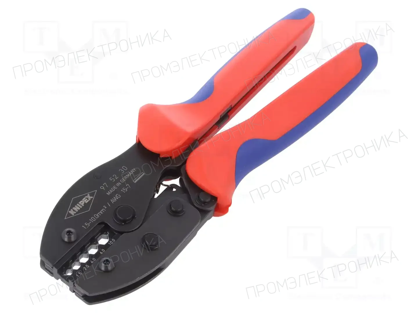 KNIPEX 97 52 30 — Зажимные уст-ва кабельных наконечников