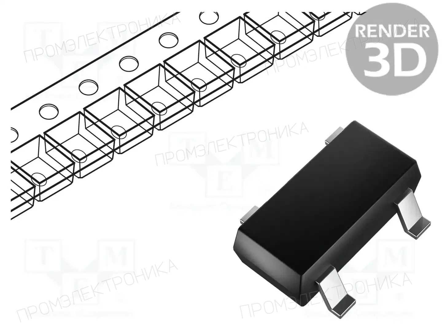 DC COMPONENTS DB106S — Однофазные мосты диодные SMD/THT