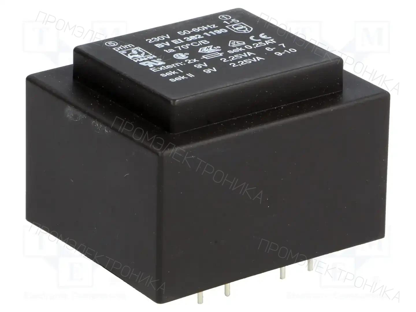 HAHN BV EI 382 1190 — Трансформаторы PCB