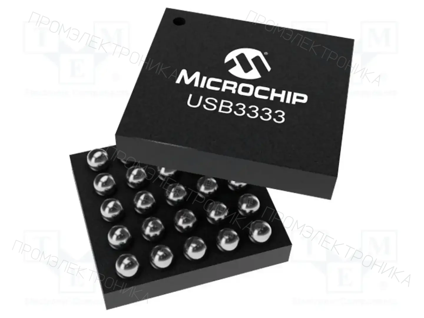 Microchip Technology USB3333E-GL-TR — Микросхемы - интерфейсы осталь