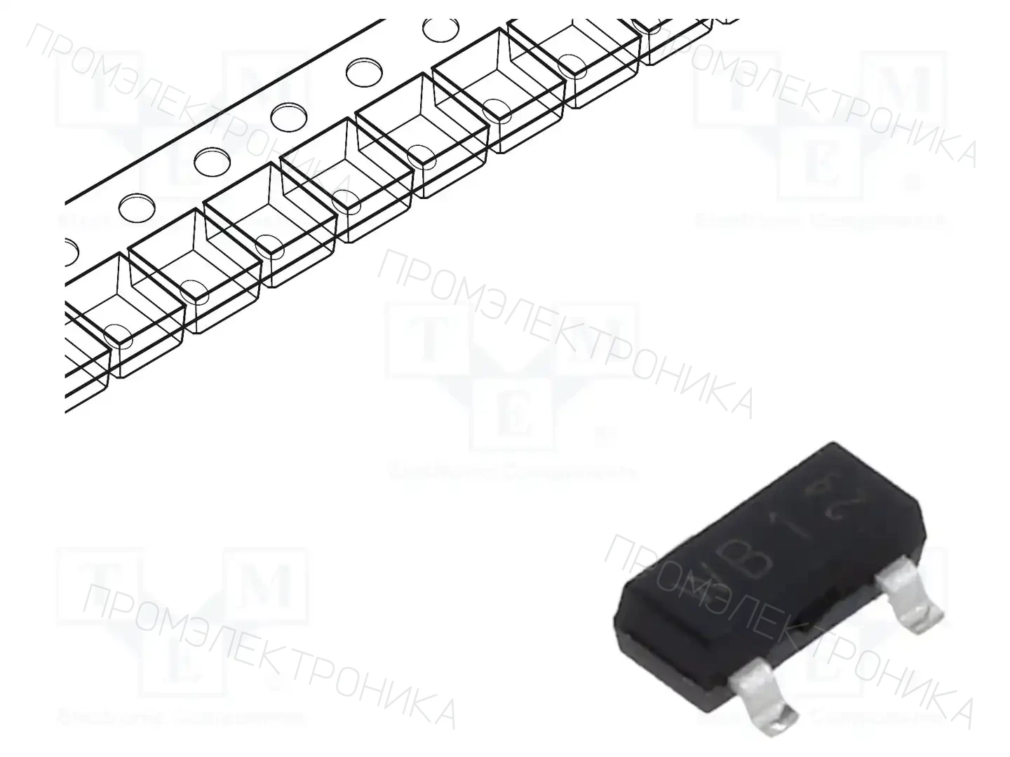 NEXPERIA BZX84-C3V3,235 — Стабилитроны SMD