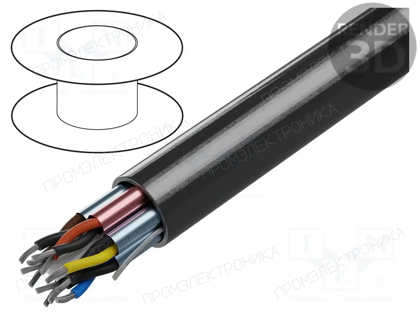 BELDEN 9877 0601000 — Провода многожильные экранированные