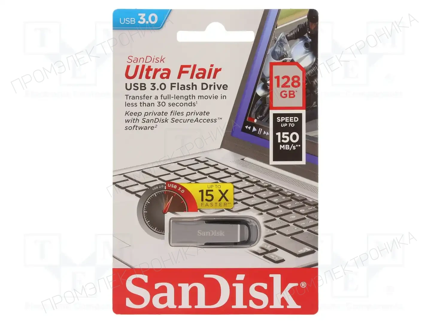 SANDISK SDCZ73-128G-G46 — Флеш-накопители