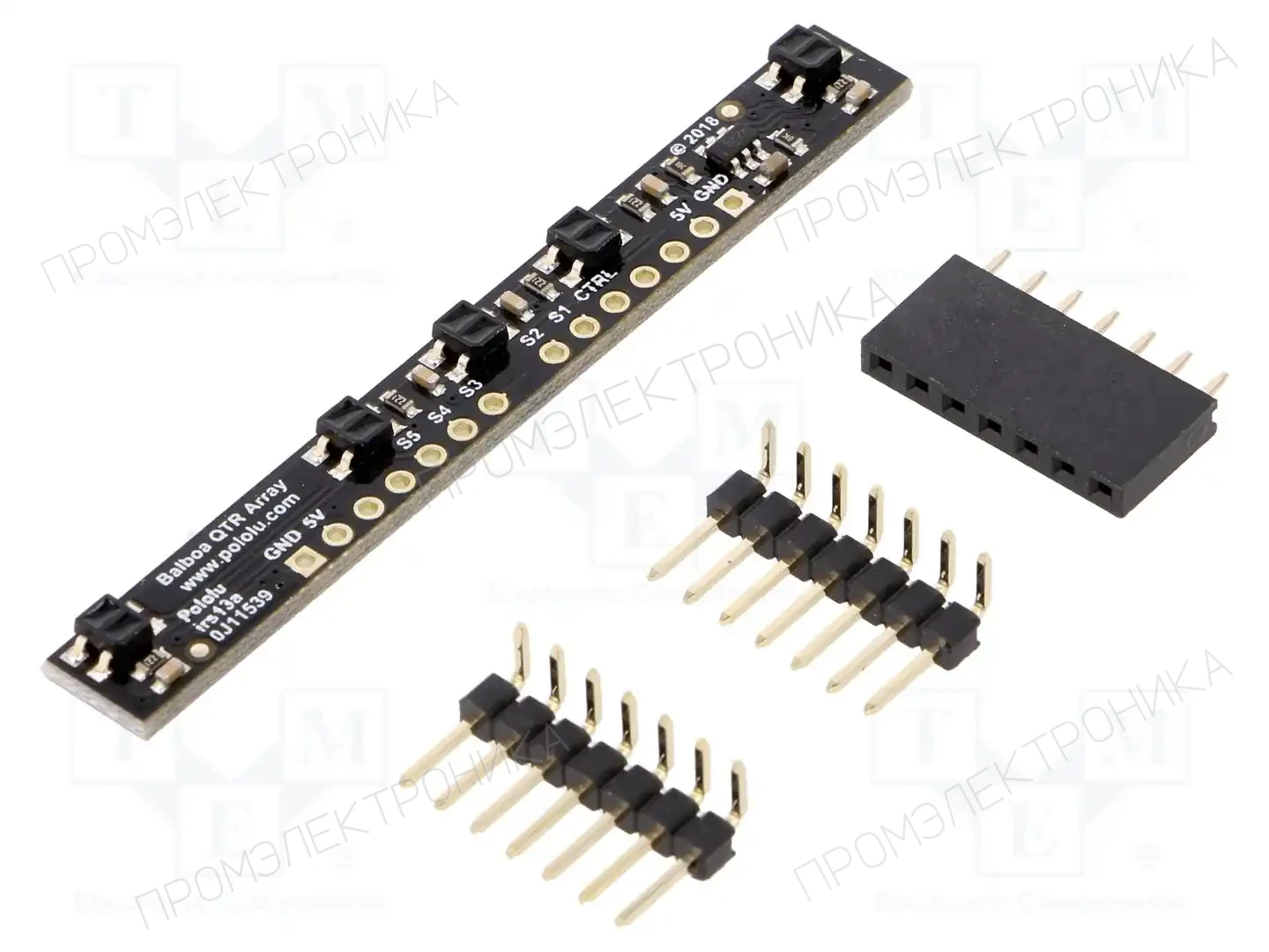 POLOLU 5-CHANNEL REFLECTANCE SENSOR ARRAY BALBO — Датчики расстояния