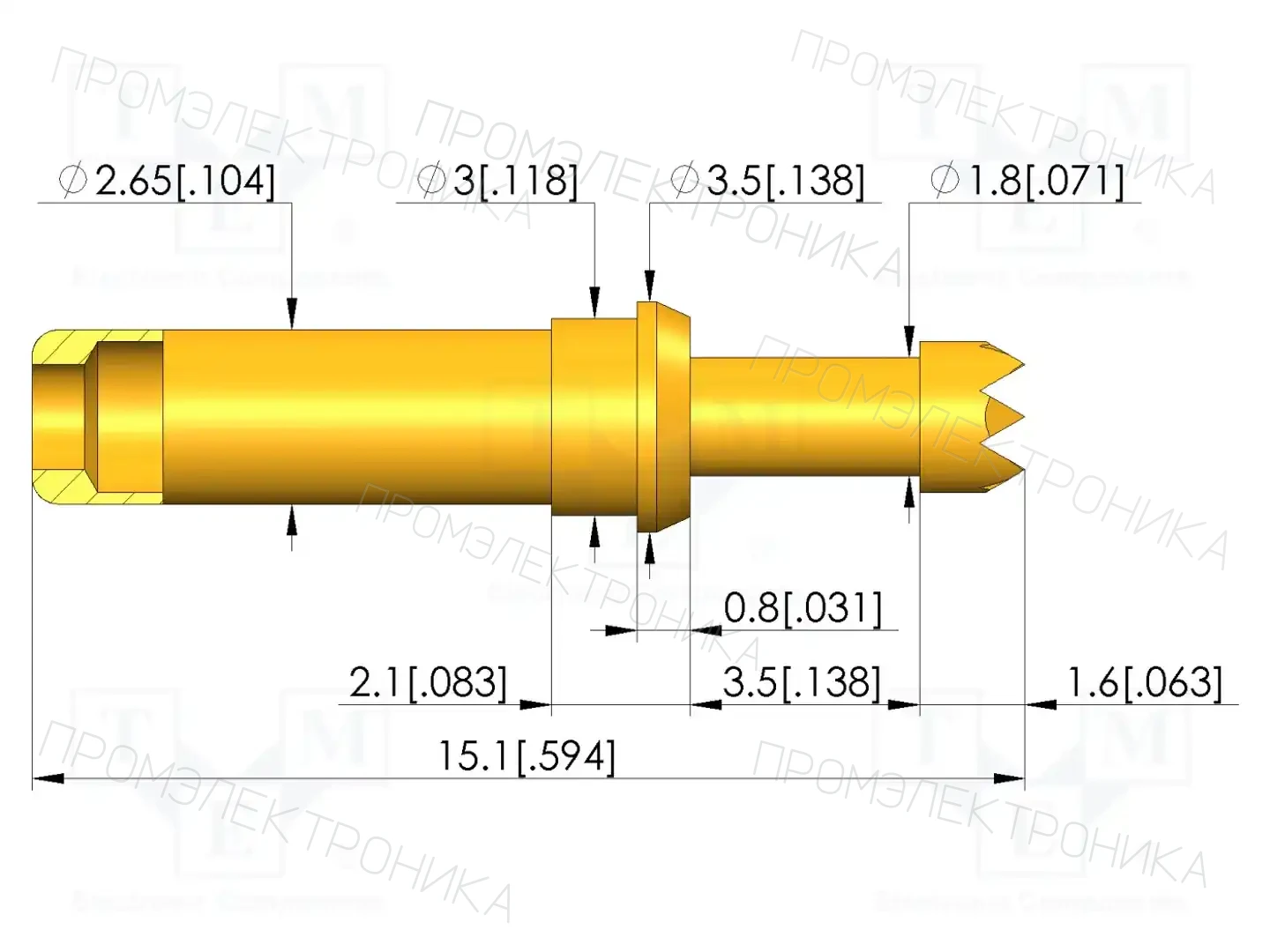 INGUN GKS-913 306 230 A 0802 0 — Измерительные щупы