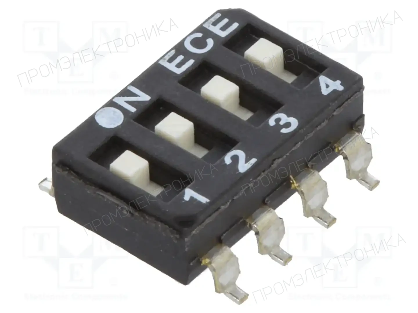 ECE ESD104LTZ — Переключатели типа Dip-Switch