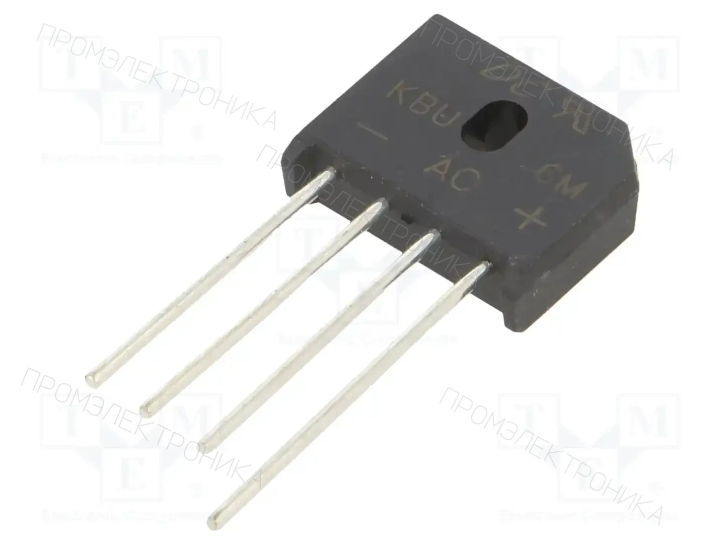 DC COMPONENTS KBU6M — Однофазные мосты диодные плоские