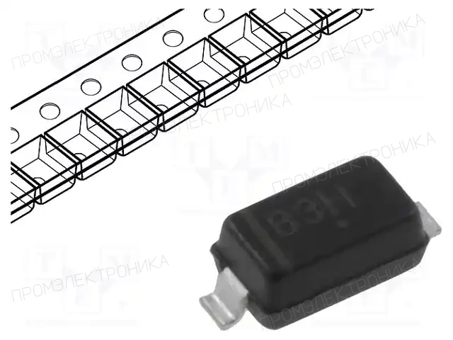 onsemi MBR0530T1G — Диоды Шотки SMD