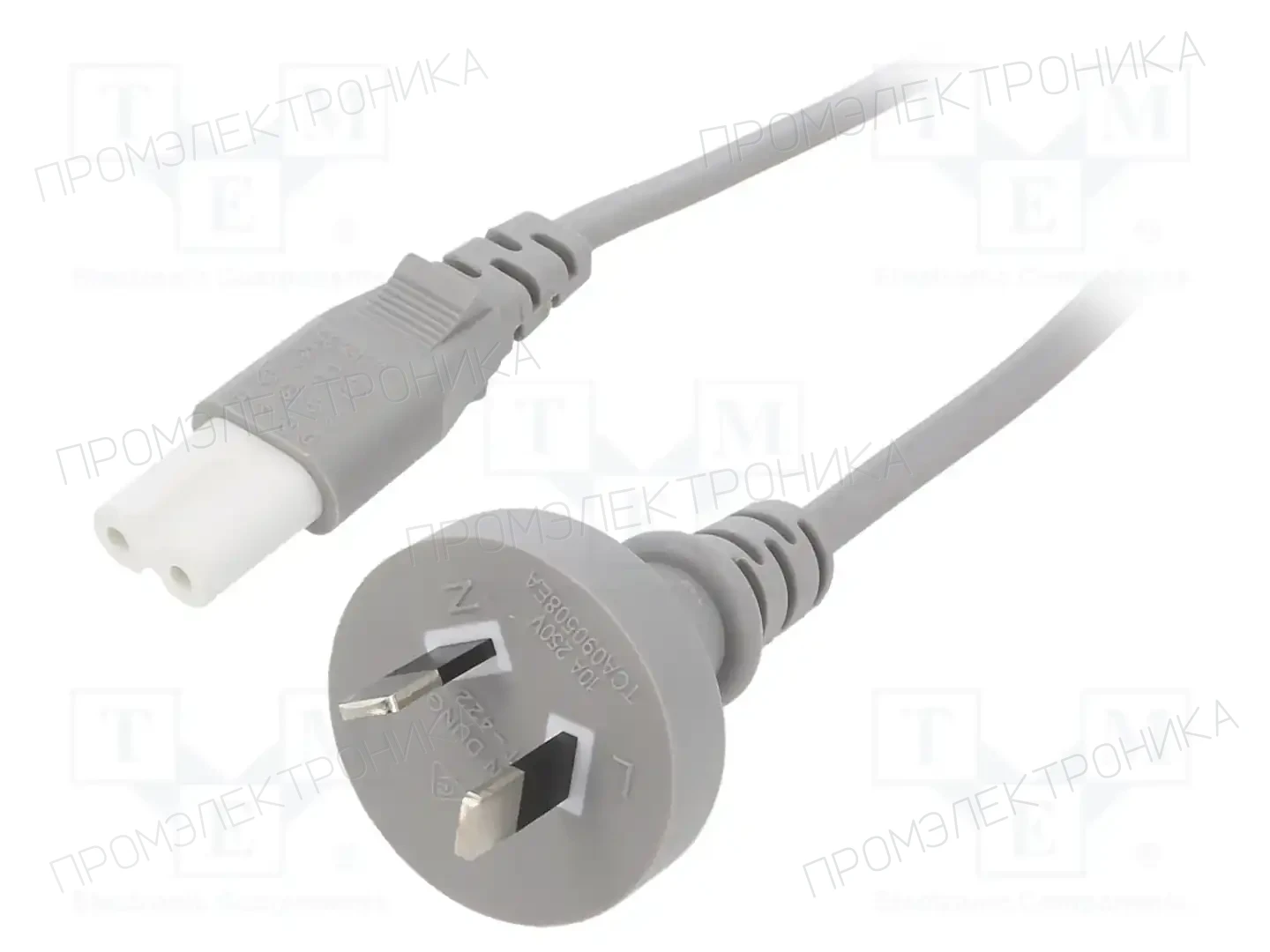 LIAN DUNG LT-422+503 H05VV-F 3X0.75 GRY 3M — Кабели питания компьютерные и универс