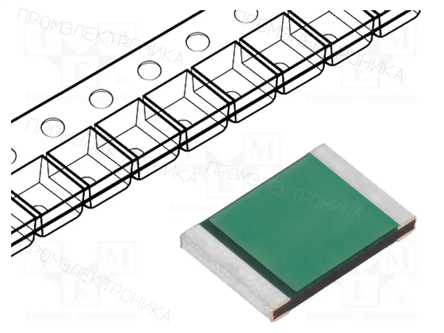 EATON/BUSSMANN PTS181224V150 — Предохранители полимерные SMD