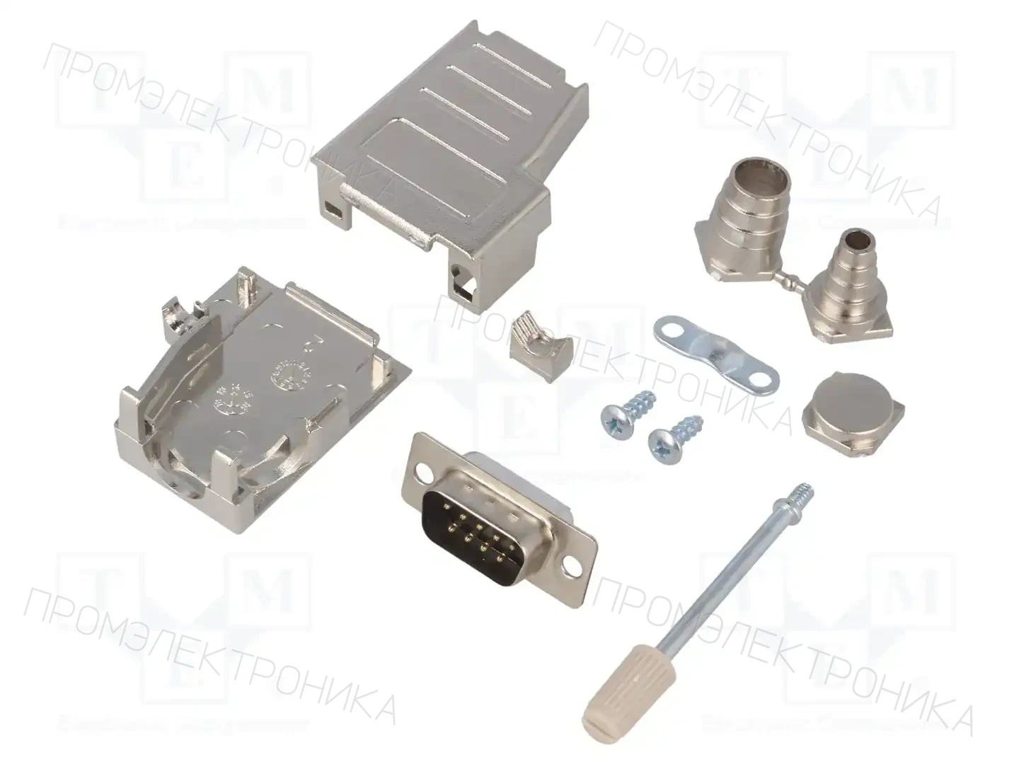 ENCITECH DSSK09-M-DBP-K — Комплектные штекеры D-Sub
