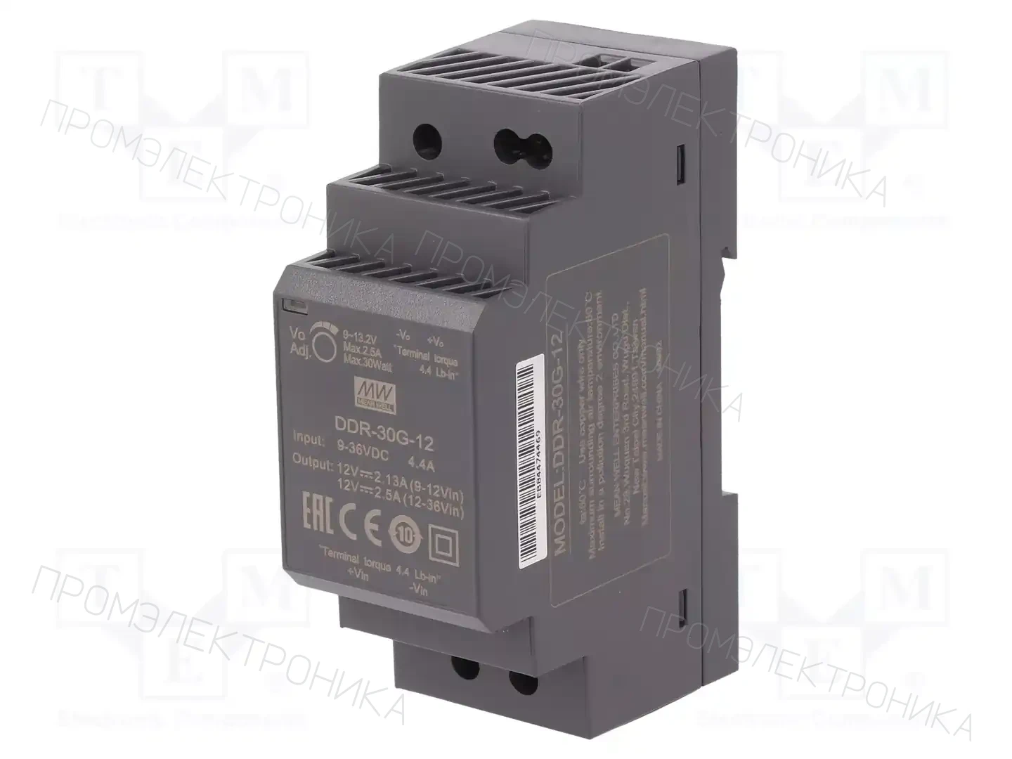 MEAN WELL DDR-30G-12 — Преобразователи DC/DC