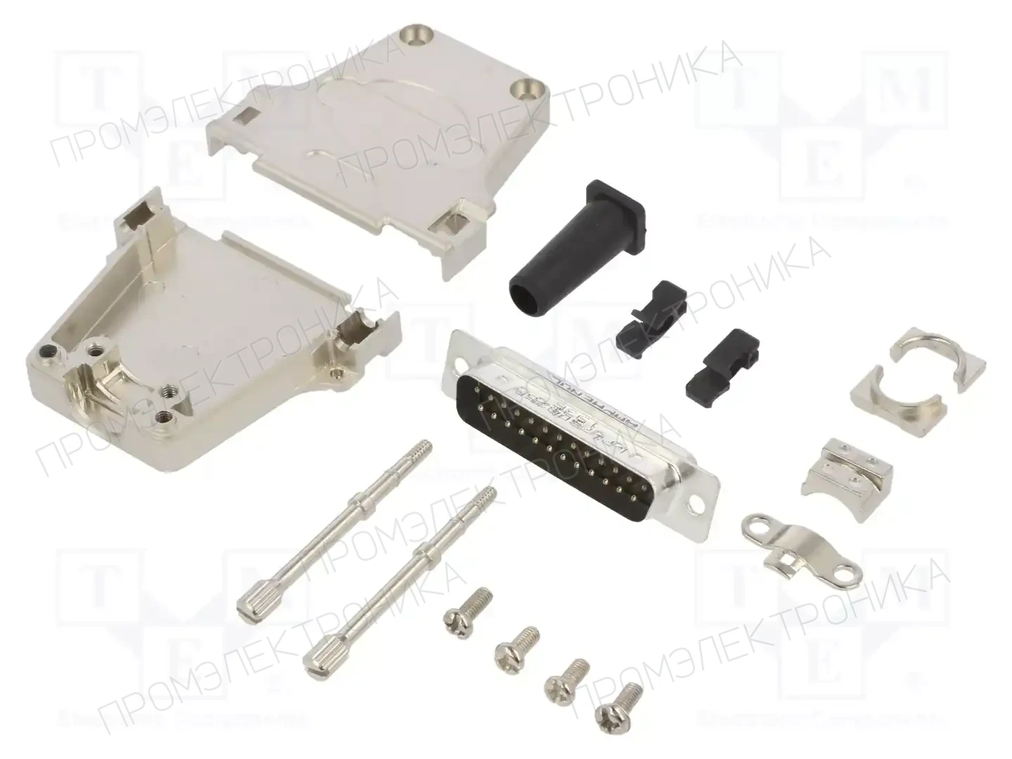 AMPHENOL COMMUNICATIONS SOLUTIONS L17DTZF25-LJS-RG+L717SDB25P — Комплектные штекеры D-Sub