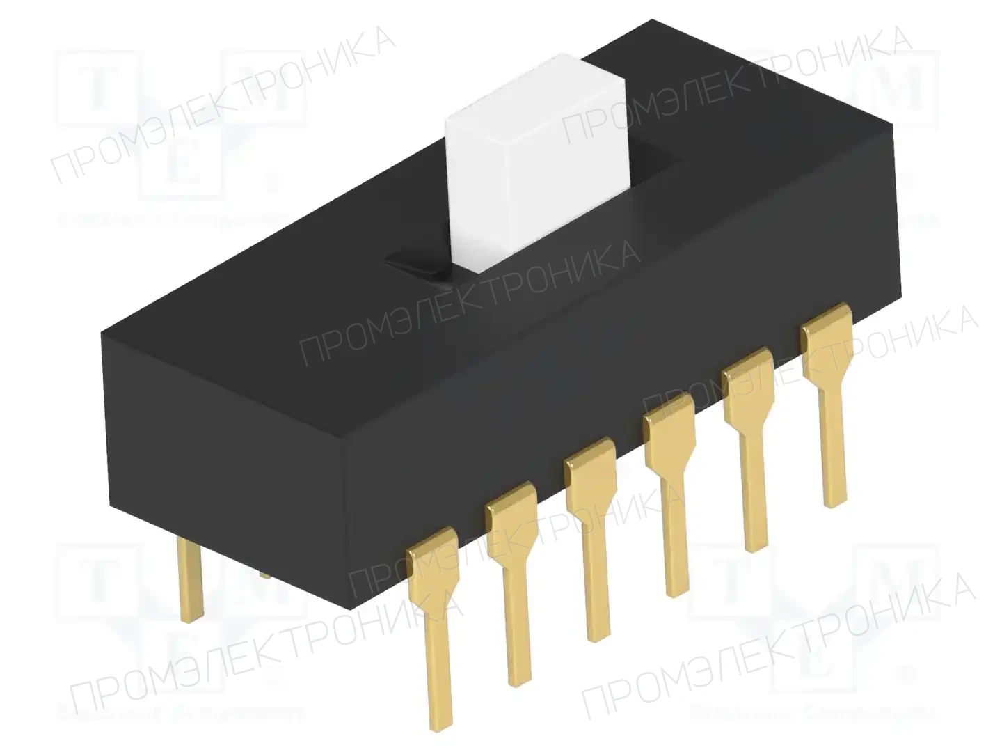 TE Connectivity 1-1825010-4 — Переключатели ползунковые