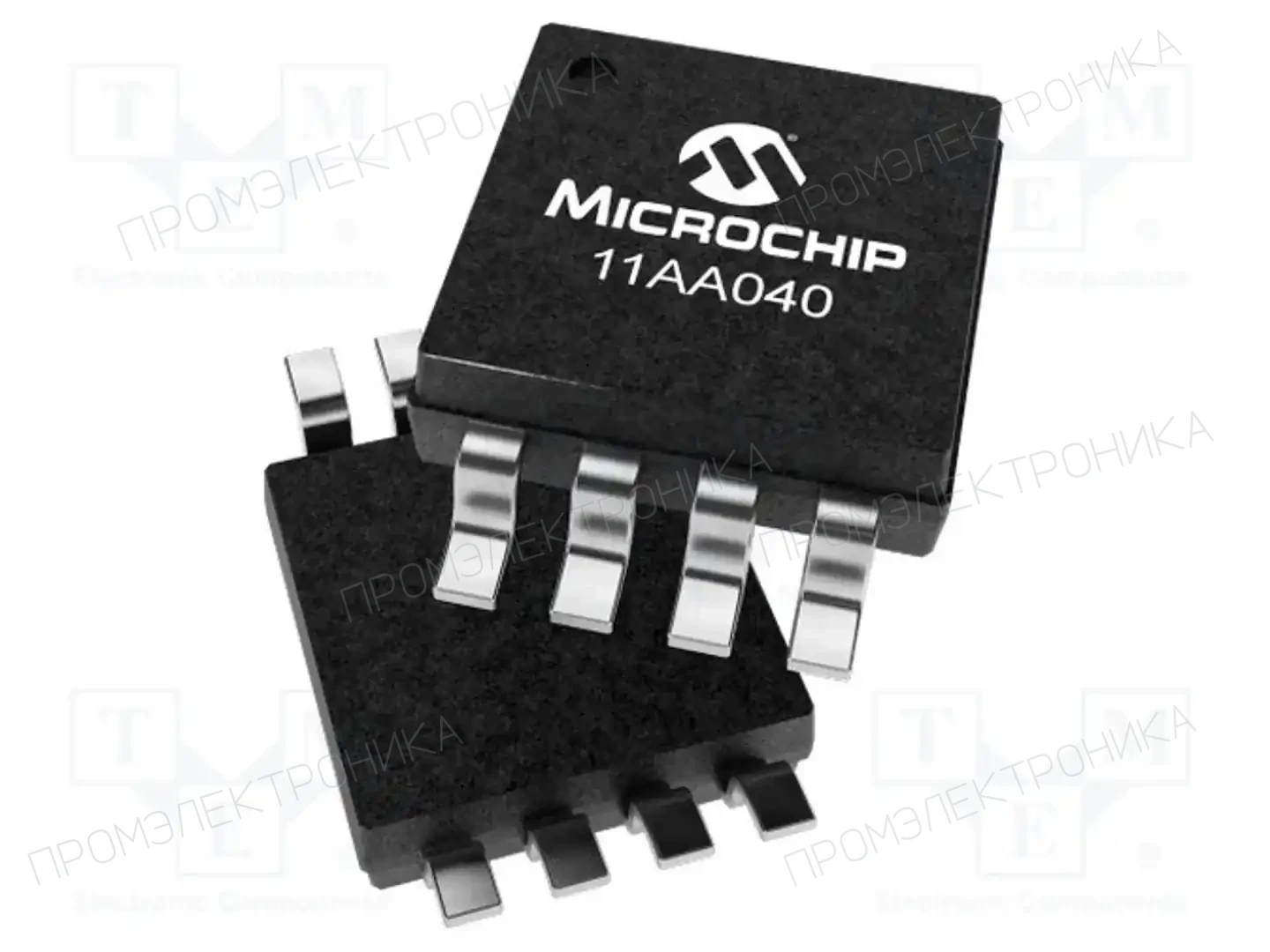 Microchip Technology 11AA040T-I/MS — Памяти EEPROM последовательные