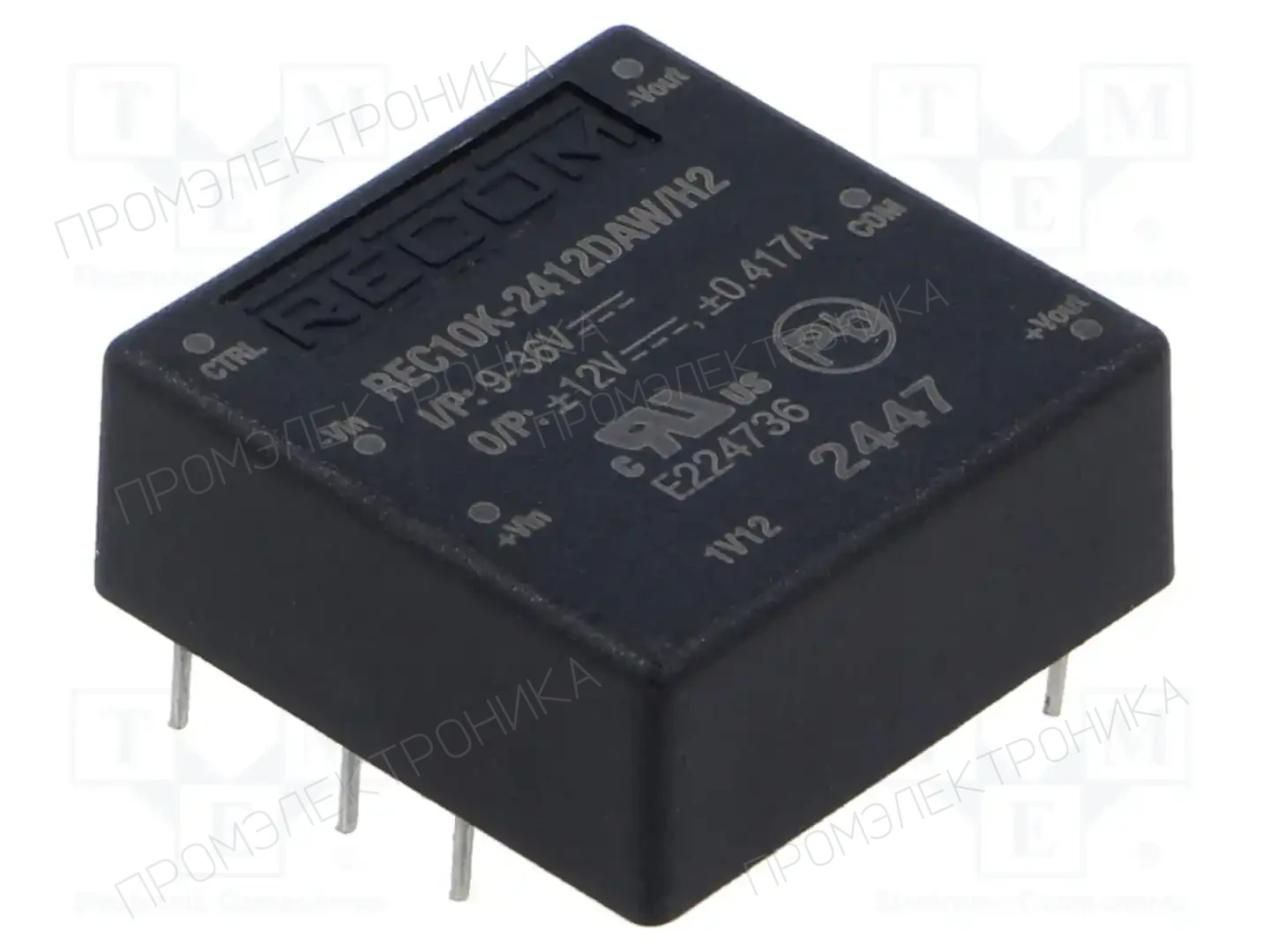 RECOM REC10K-2412DAW/H2 — Преобразователи DC/DC