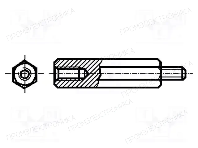 KEYSTONE 8732 — Элементы дистанционные металлические