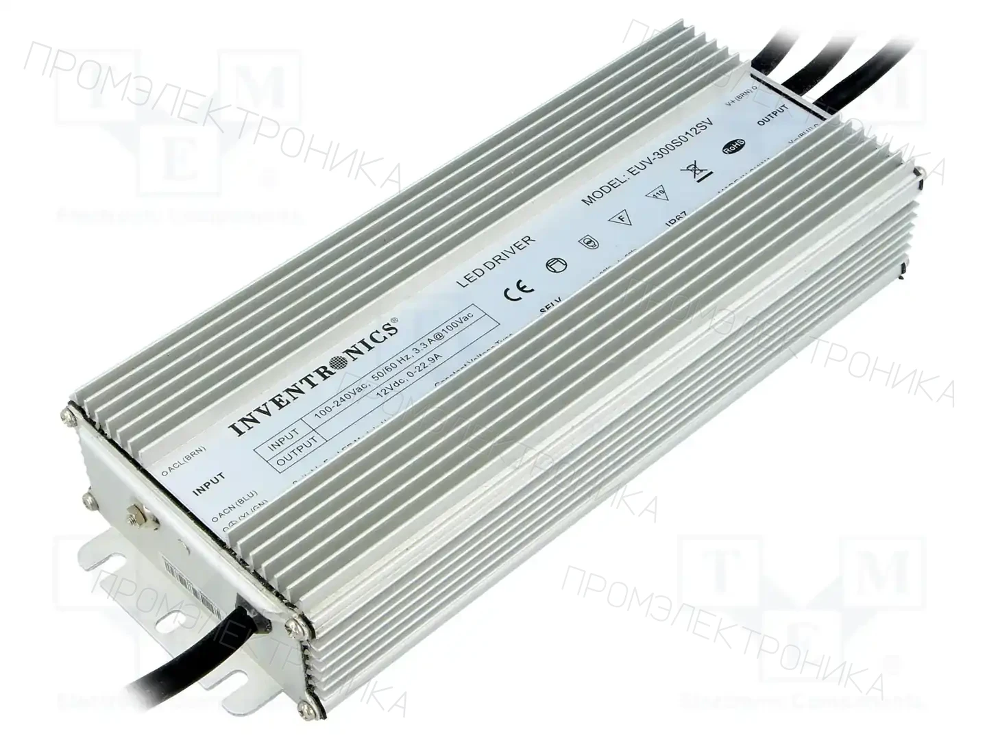 INVENTRONICS EUV-300S012SV — Блоки питания для LED