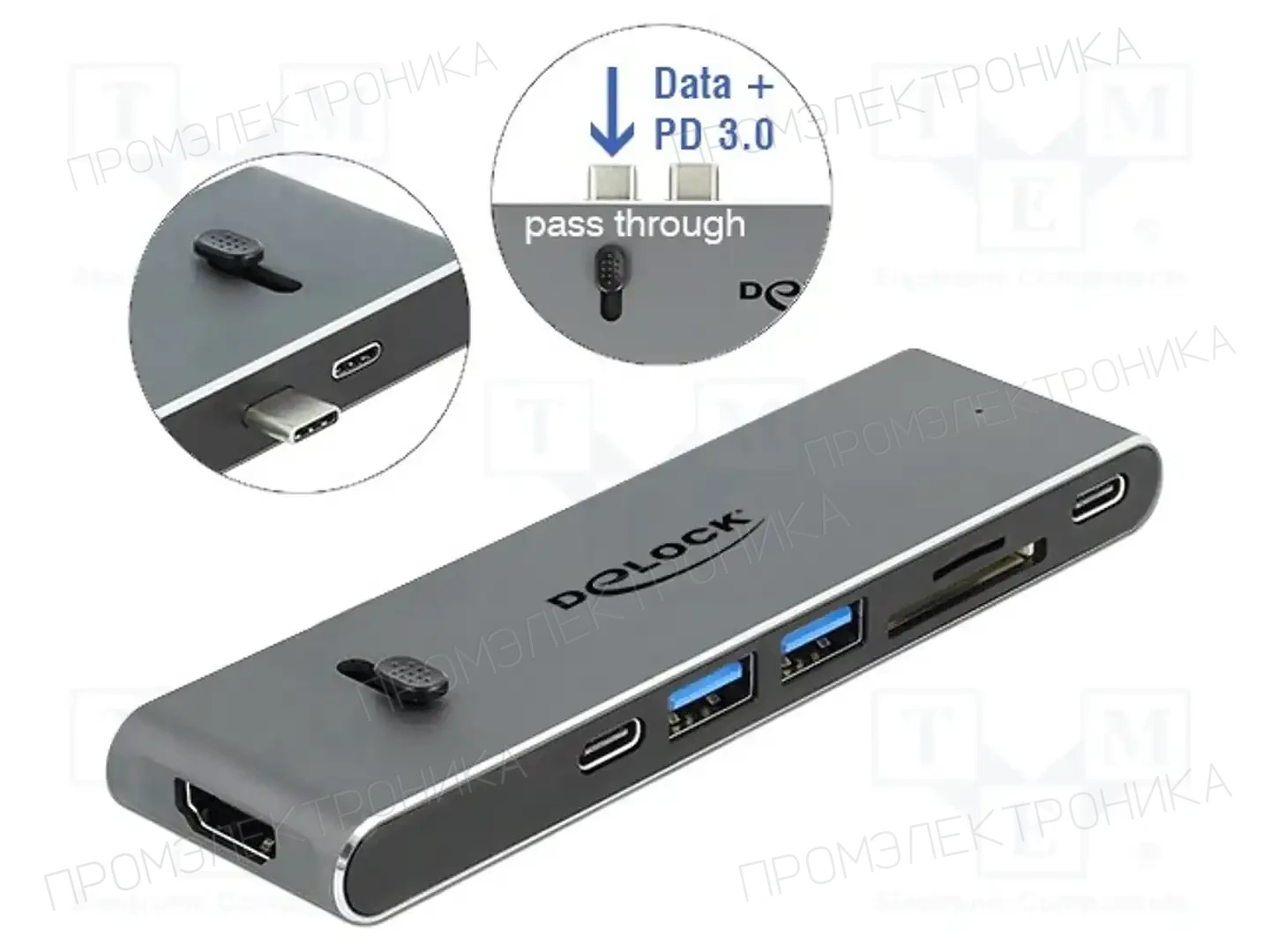 DELOCK 87752 — Компьютерные адаптеры