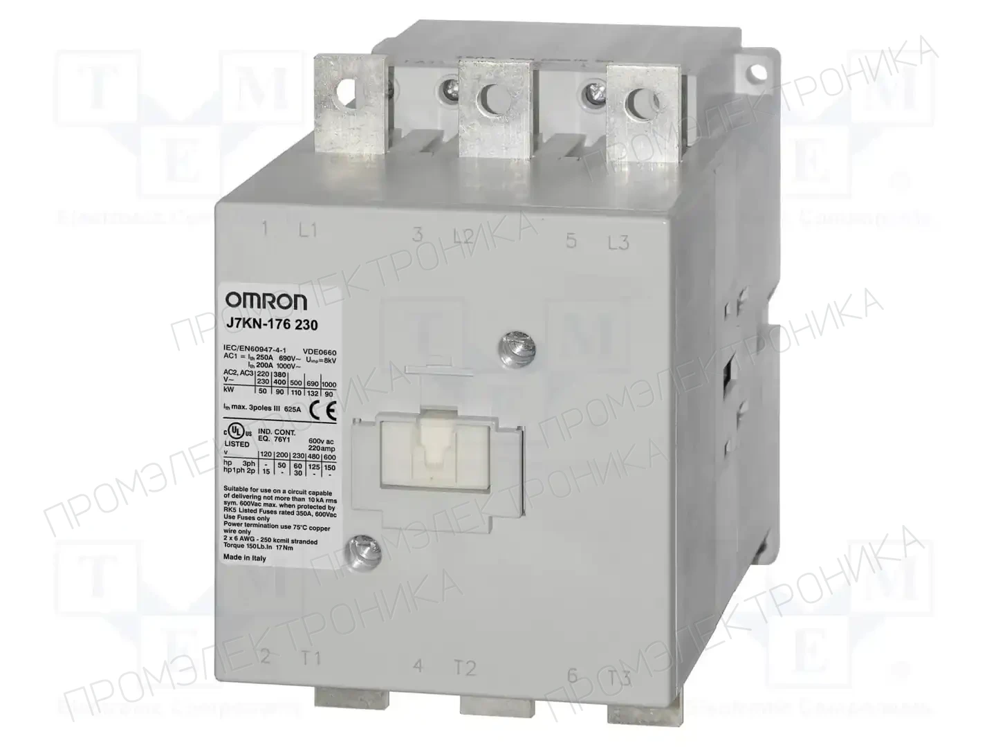 OMRON J7KN-176 110 — Контакторы - главные модули