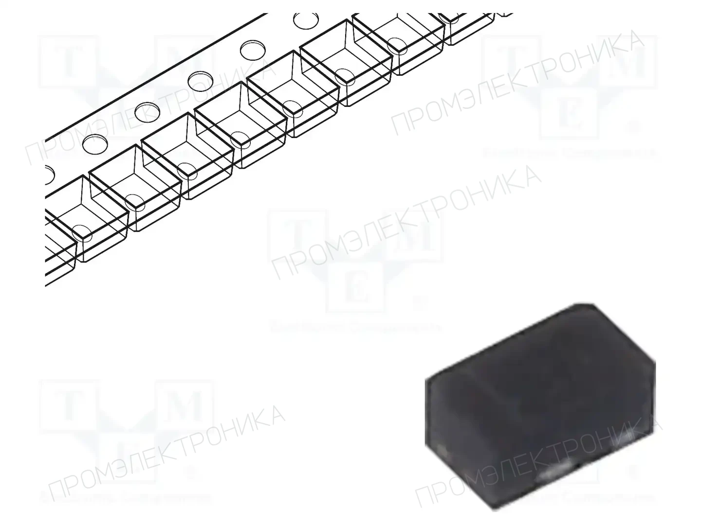 DIODES INCORPORATED BAV70LP-7 — Универсальные диоды SMD