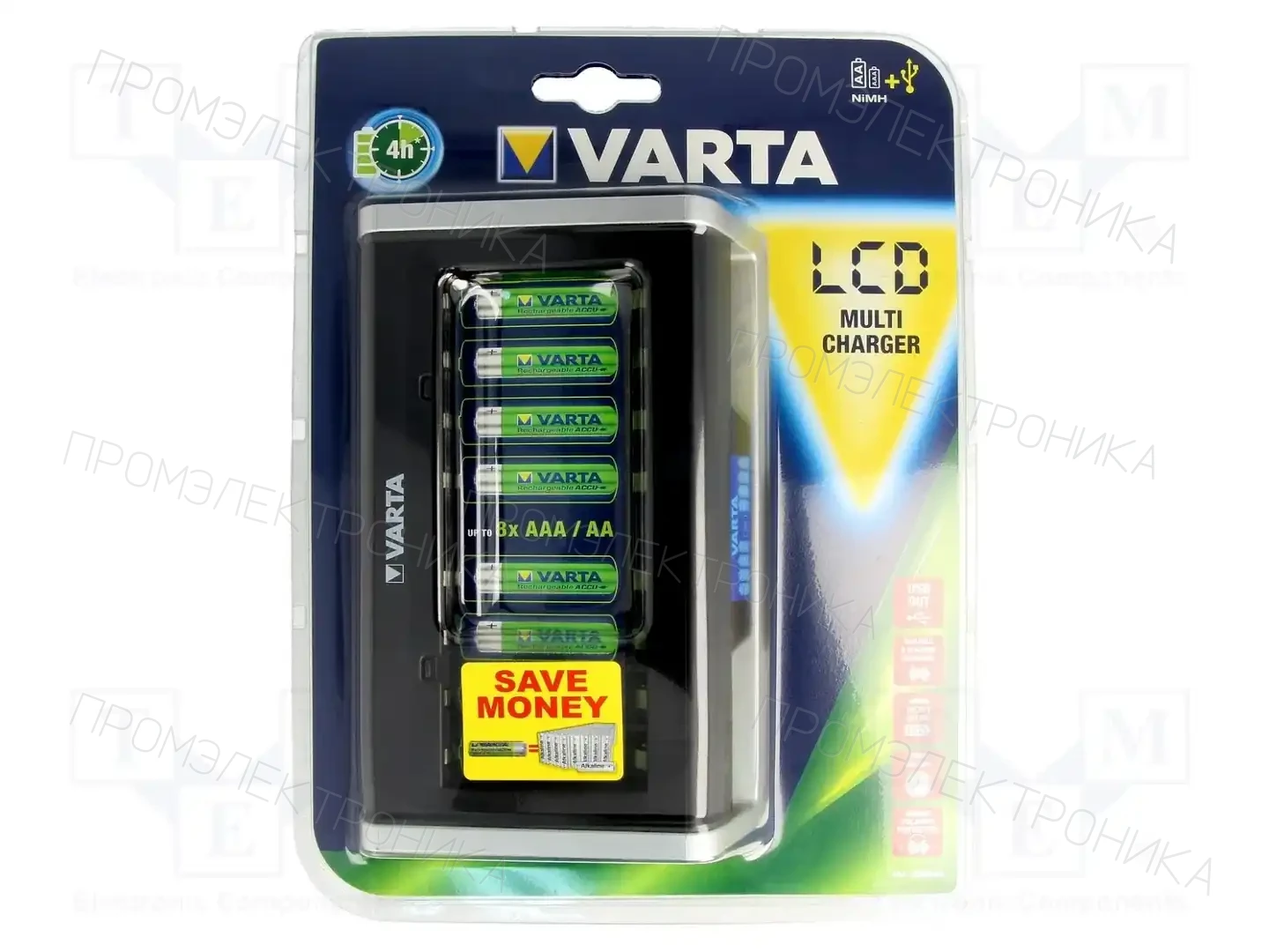 VARTA LCD MULTI CHARGER — Зарядные устройства