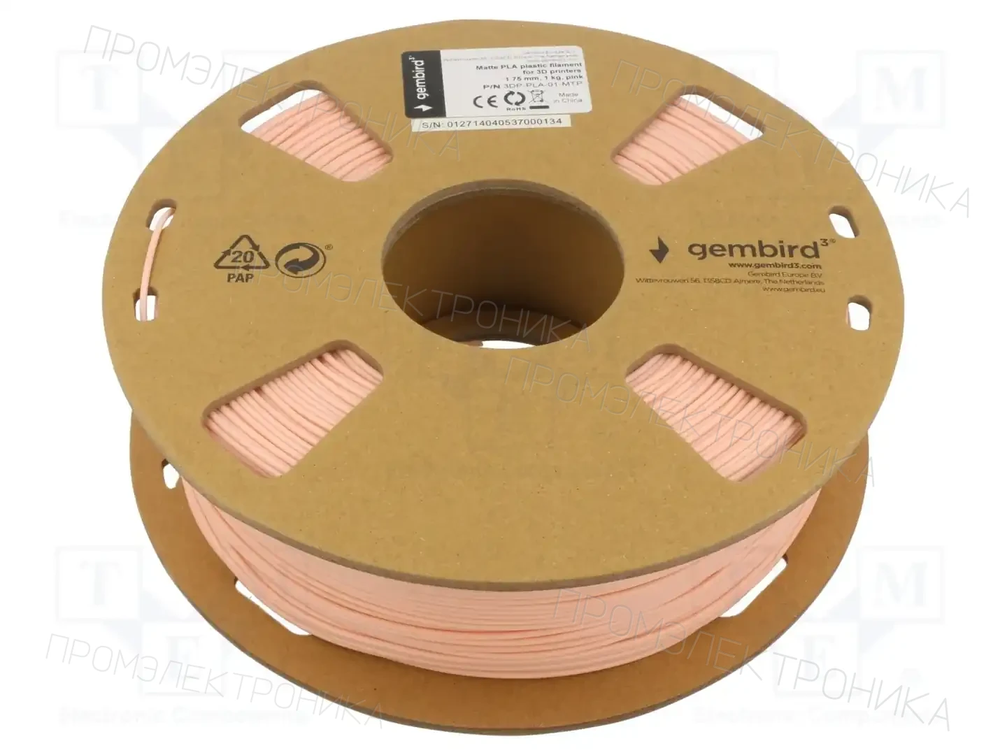 GEMBIRD 3DP-PLA-01-MTP — Принтеры 3D и аксессуары