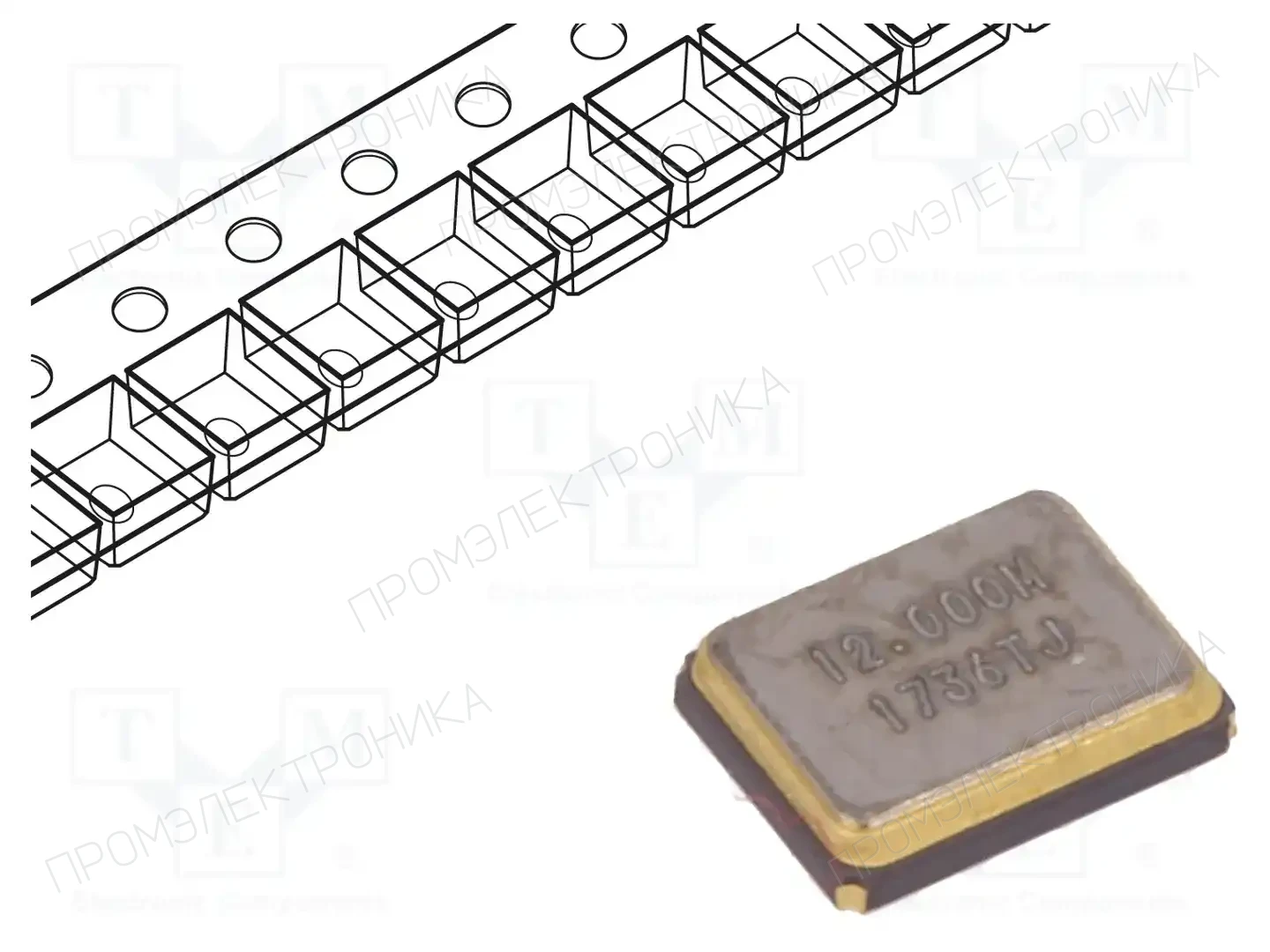 IQD FREQUENCY PRODUCTS LFXTAL071742CUTT — Резонаторы и генераторы