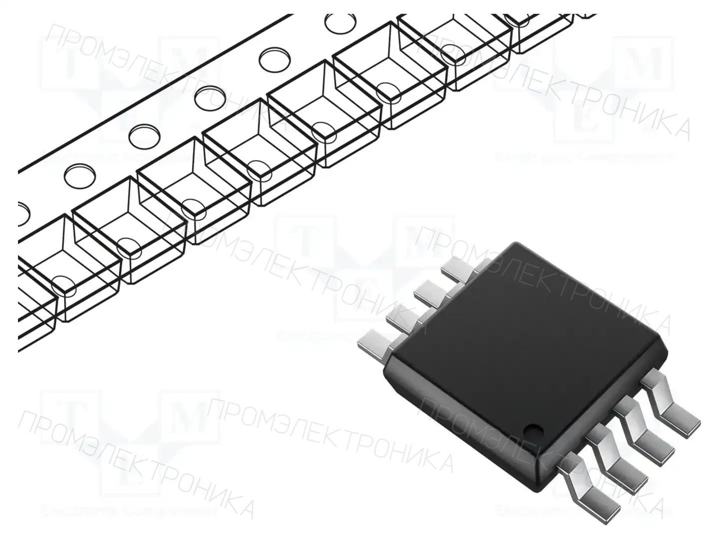 Texas Instruments SA5532ADR — Операционные усилители SMD