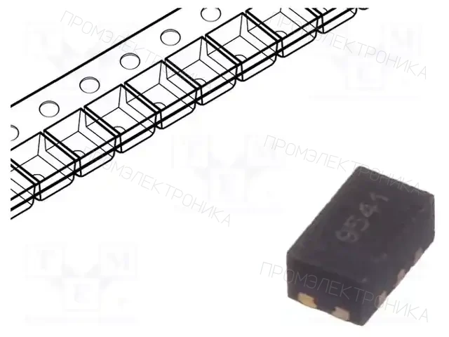 Microchip Technology MIC95410YFL-TR — Выключатели - микросхемы