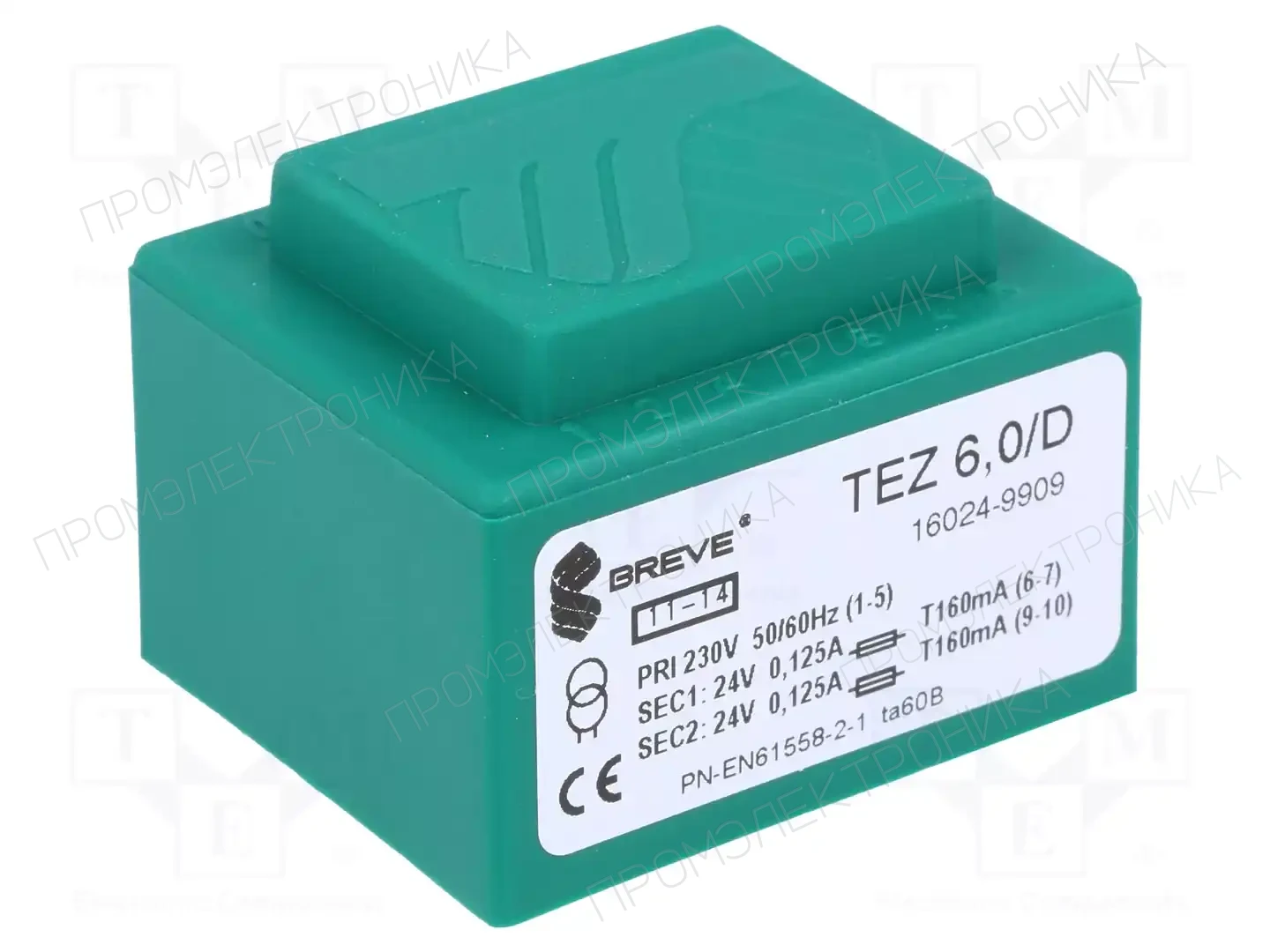 BREVE TUFVASSONS 16024-9909 — Трансформаторы PCB