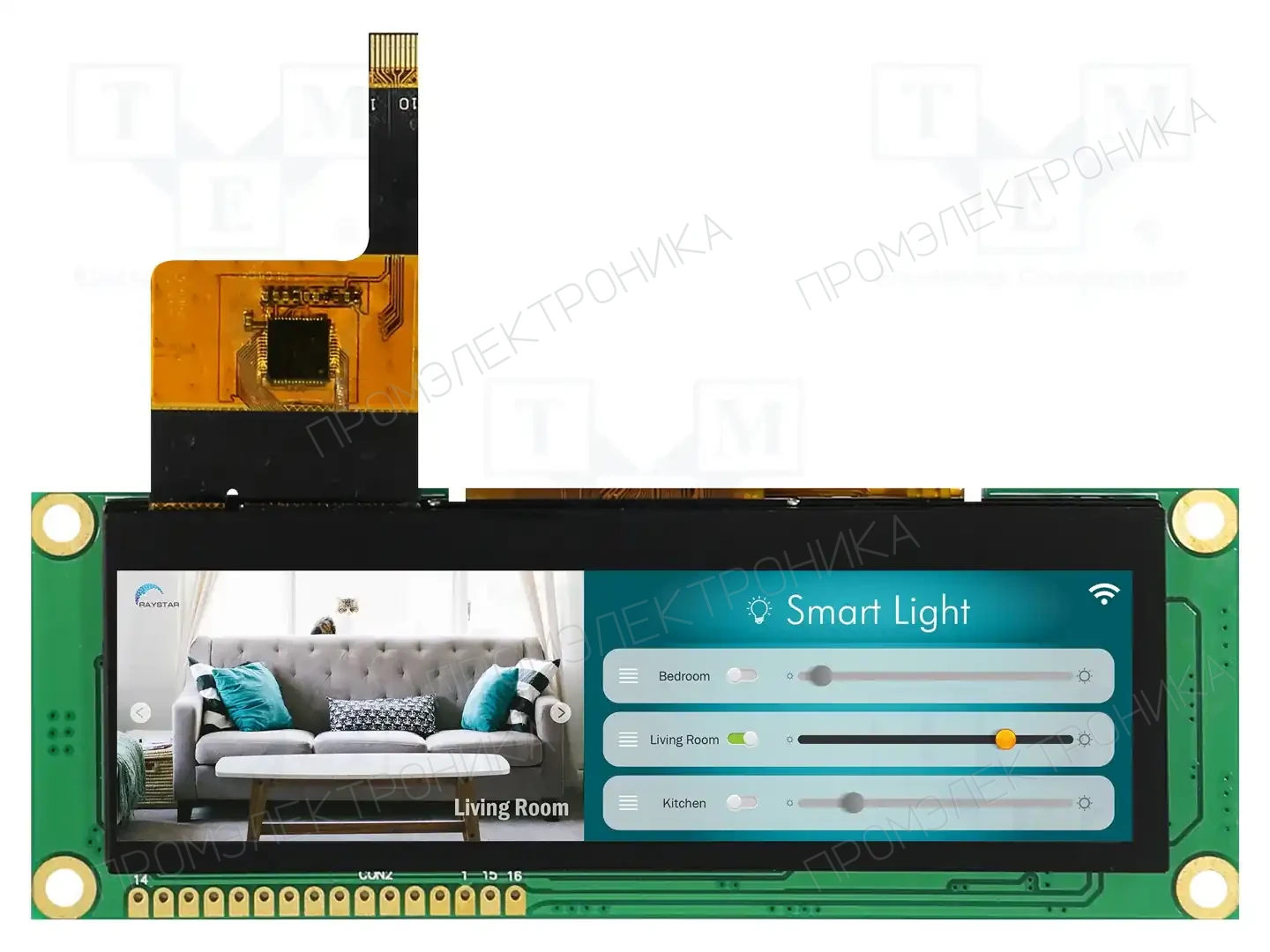 RAYSTAR OPTRONICS RFS390Q-EIW-DBG — Дисплеи TFT
